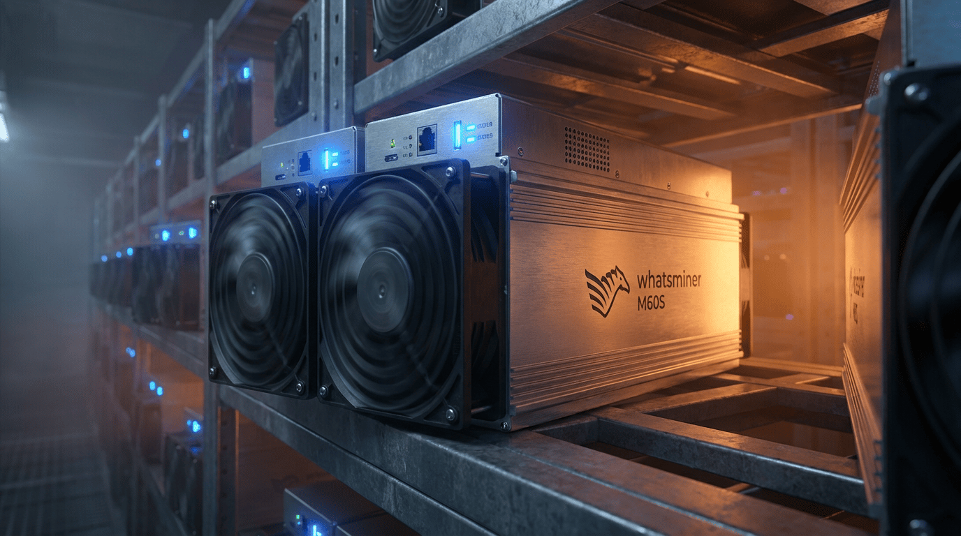 WhatsMiner M60S Review: Maximizing Mining Profits with 18.5 J/TH Efficiency & Superior Stability